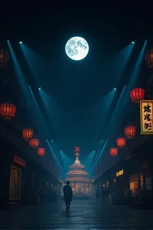 悬崖咖啡馆竖版海报，海崖边的小咖啡馆外景